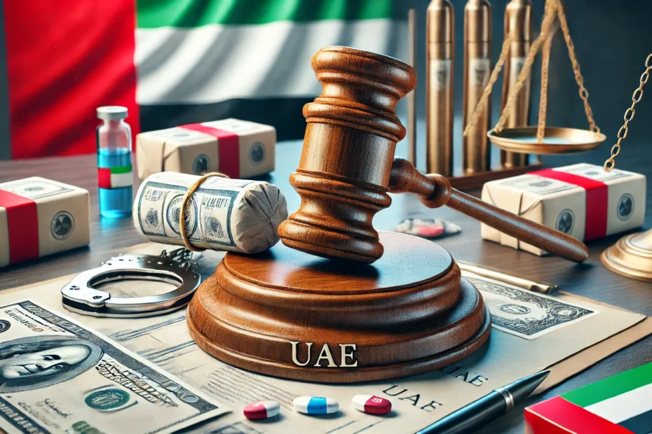 قضايا الاتجار بالمخدرات في القانون الاماراتي