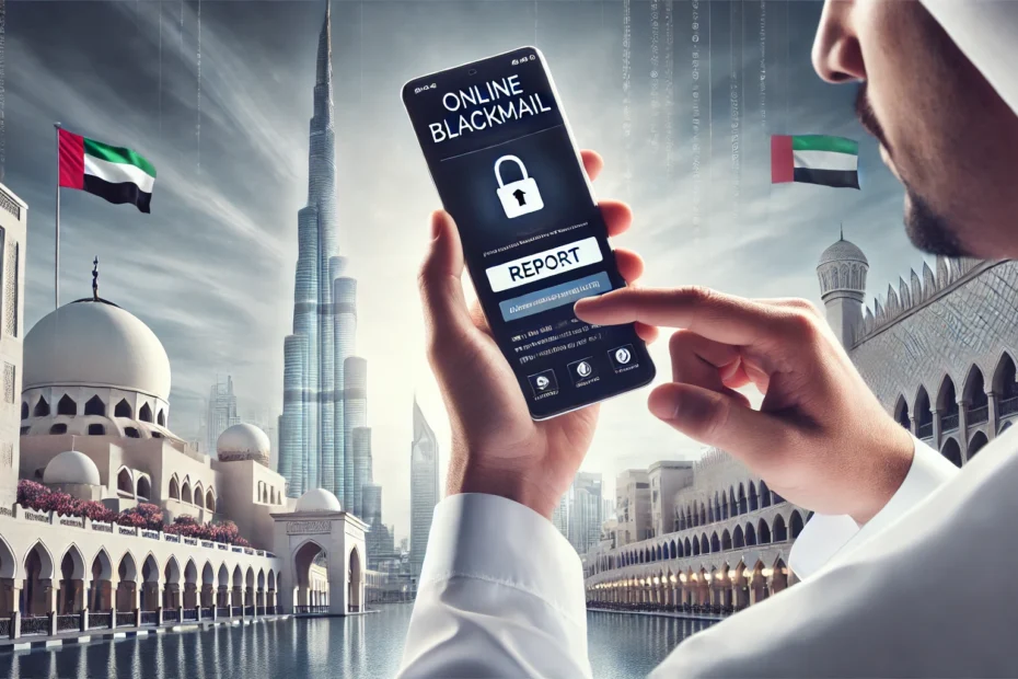 كيفية الابلاغ عن الابتزاز الالكتروني في الإمارات