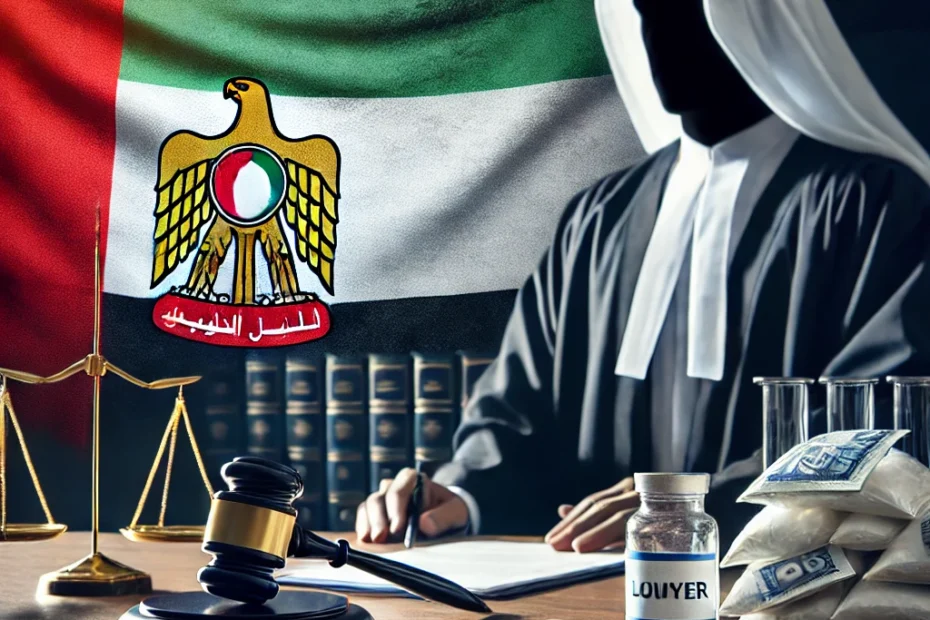 الدفوع في قضايا تعاطي المخدرات في الامارات