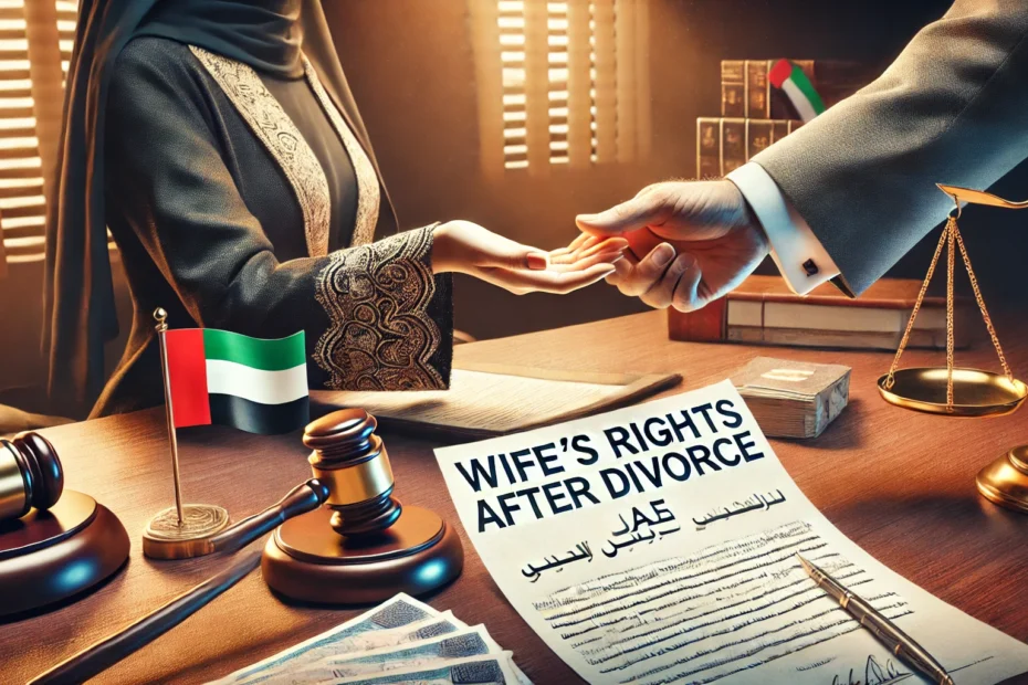 حقوق الزوجة بعد الطلاق في الإمارات