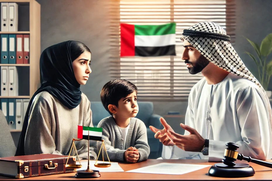 الحضانة بعد الطلاق في الإمارات