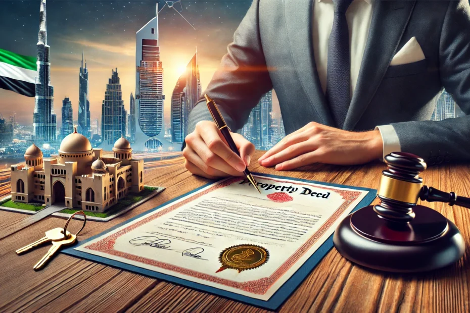 إثبات الملكية العقارية في الإمارات