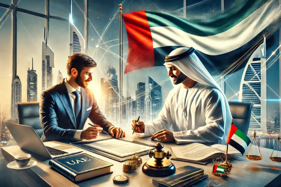 تأسيس شركة مع شريك اجنبي في الإمارات