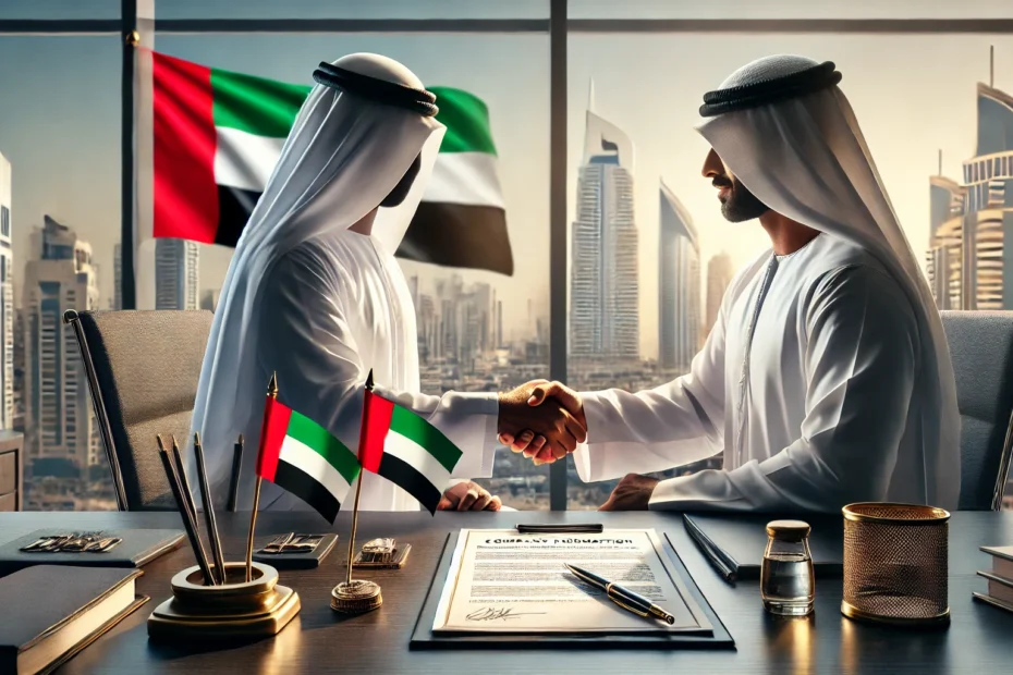 عقد تأسيس شركة في الامارات
