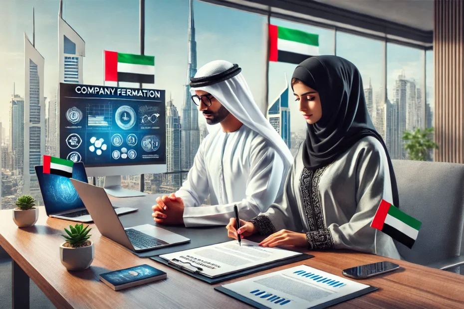 عقد تأسيس شركة تسويق الكتروني في الإمارات