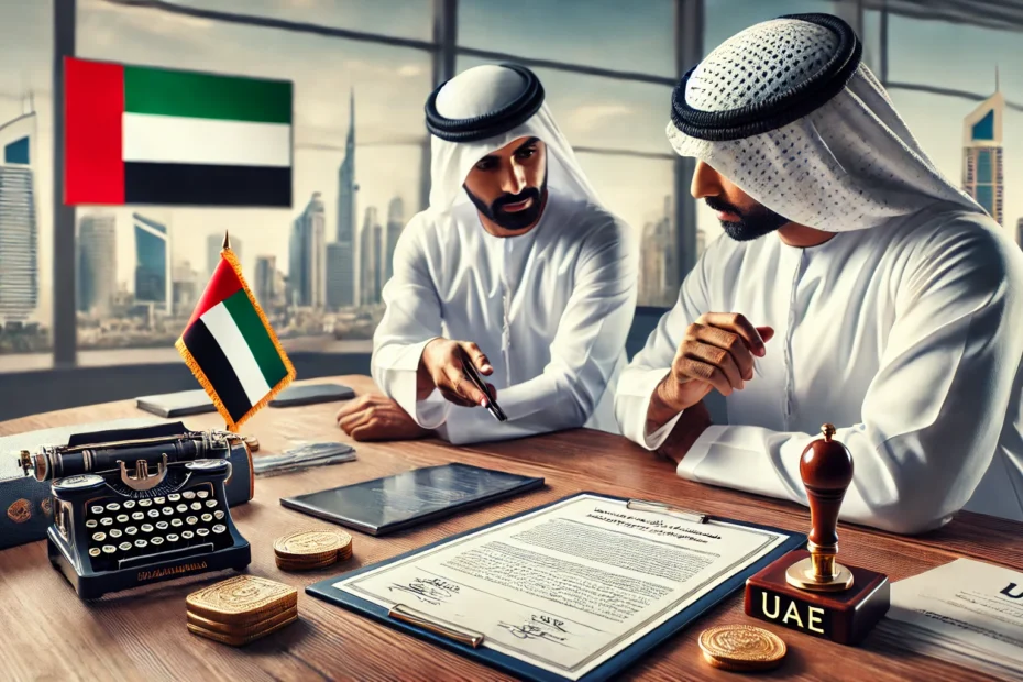 عقد شركة ذات مسئولية محدودة الامارات