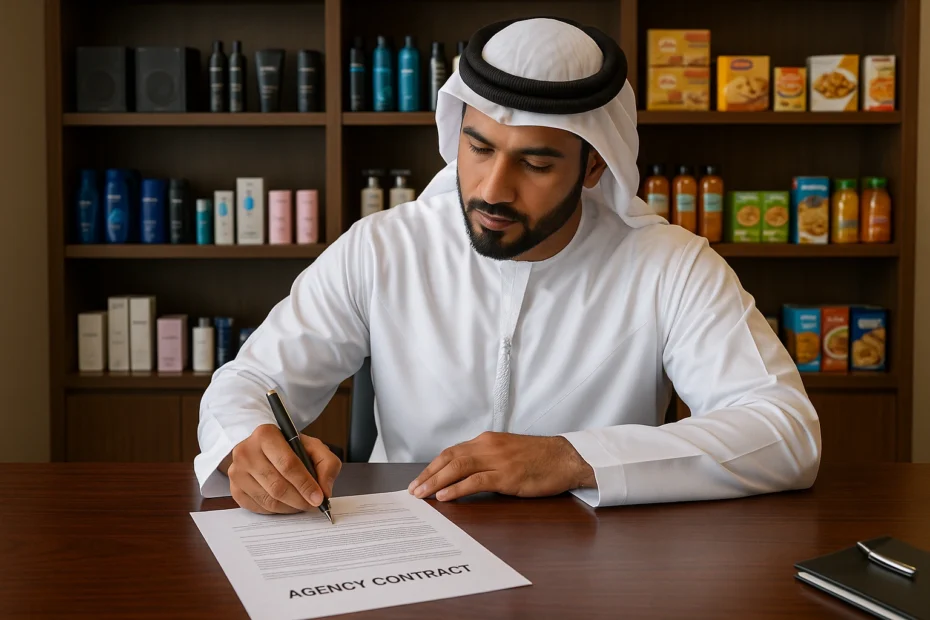قانون تنظيم الوكالات التجارية في الامارات