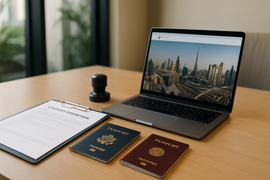 دليل فتح شركة في الامارات للاجانب