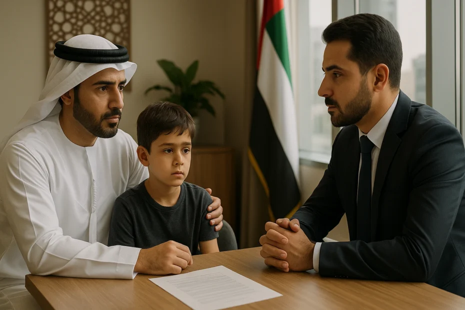 اقرار نسب في الامارات