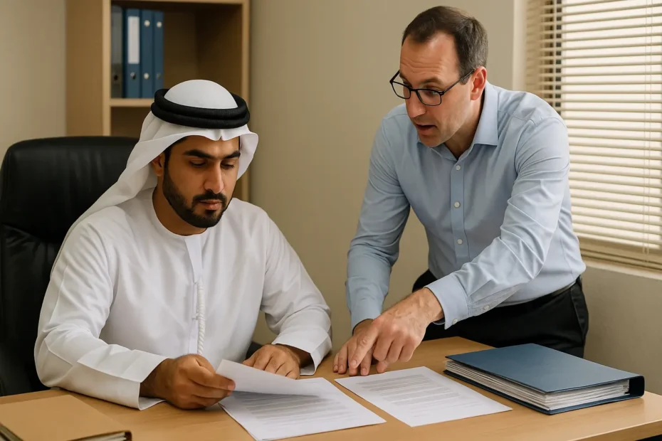 التستر التجاري في الإمارات