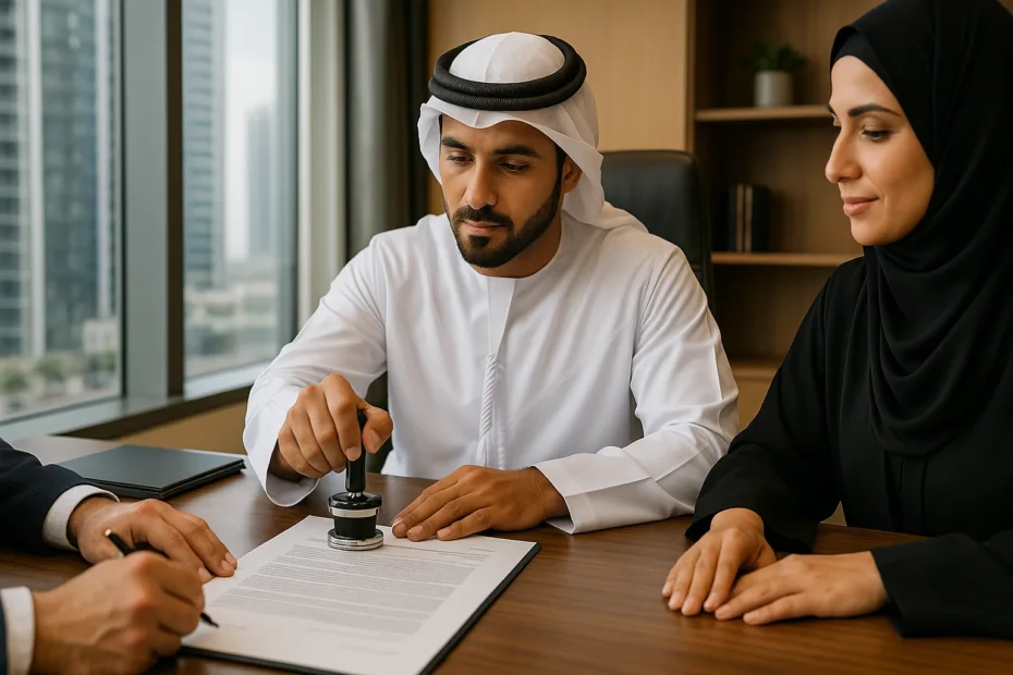 كاتب عدل دبي